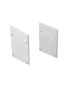 Σετ Πλαστικές Τάπες 2τεμ. για Προφίλ Αλουμινίου P207U ACA – EP207