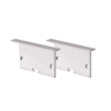 SET OF METAL END CAPS FOR P281, 2 PCS WITHOUT HOLE   ACA – EP281