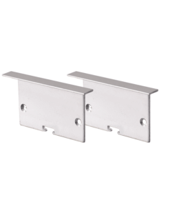 SET OF METAL END CAPS FOR P281, 2 PCS WITHOUT HOLE   ACA – EP281