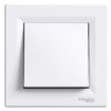 Schneider Asfora Μπουτόν Απλός Λευκό EPH0700121
