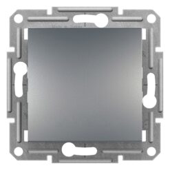 Schneider Asfora μπουτόν απλό Ατσάλι – EPH0700162