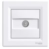 Schneider Asfora πρίζα TV διέλευσης 4DB Λευκή – EPH3200221