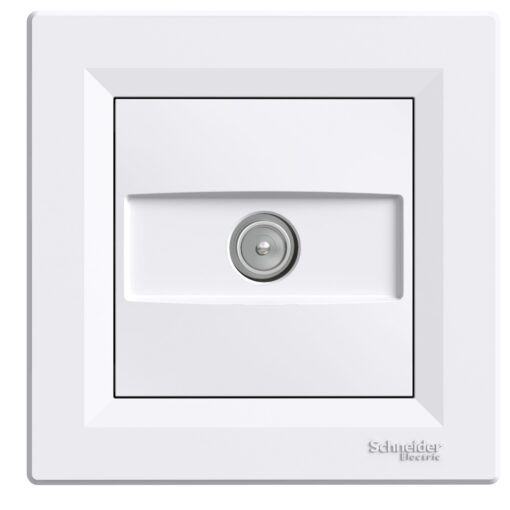 Schneider Asfora πρίζα TV διέλευσης 4DB Λευκή – EPH3200221