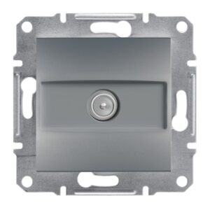 Schneider Asfora πρίζα TV διέλευσης 4DB Ατσάλι – EPH3200262