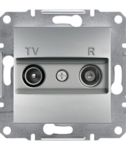 Schneider Asfora πρίζα TV-FM τερματική 1dB Αλουμίνιο – EPH3300161