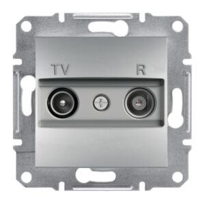 Schneider Asfora πρίζα TV-FM τερματική 1dB Αλουμίνιο – EPH3300161