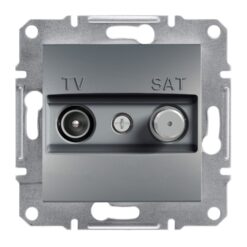 Schneider Asfora πρίζα TV-SAT τερματική 1dB Ατσάλι – EPH3400162
