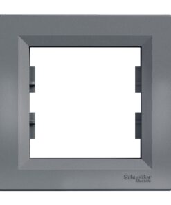 Schneider Asfora πλαίσιο 1 θέσης Ατσάλι – EPH5800162