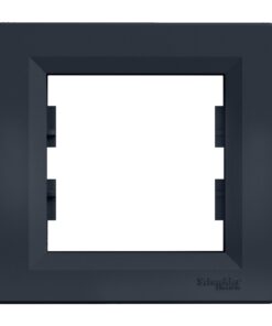 Schneider Asfora πλαίσιο 1 θέσης Ανθρακί – EPH5800171