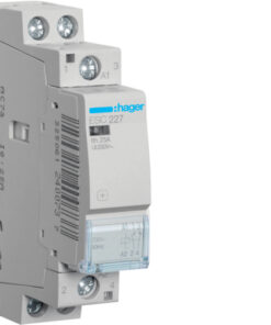 Ρελέ ισχύος ράγας 25A 230VAC/DC 1NO 1NC Hager – ESC227