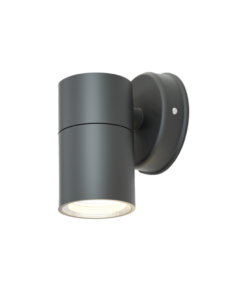 Eklutna 1xGU10 Outdoor Wall Lamp Anthracite D:11.3cmx11.3cm (80200544)