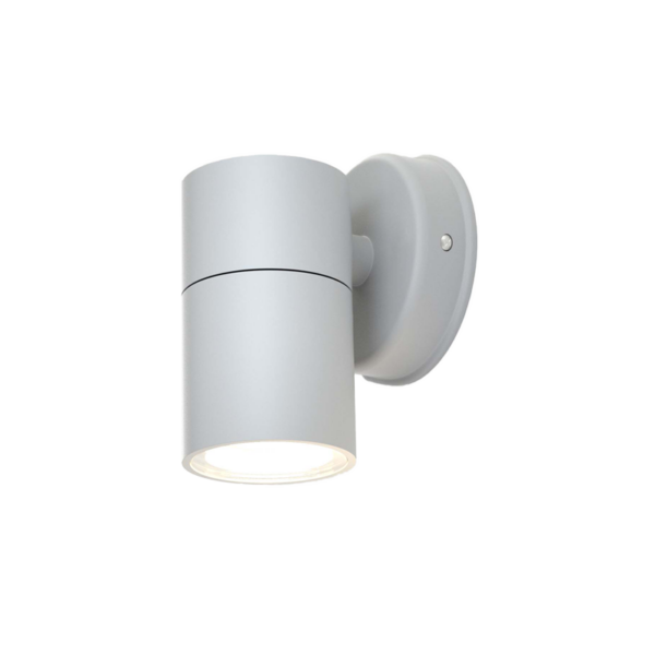 it-Lighting Eklutna 1xGU10 Outdoor Wall Lamp Grey D:11.3cmx11.3cm (80200534)