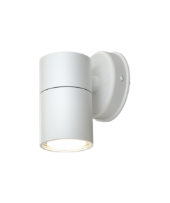 it-Lighting Eklutna 1xGU10 Outdoor Wall Lamp White D:11.3cmx11.3cm (80200524)