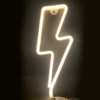 ΑΣΤΡΑΠΗ, 98 NEON LED ΛΑΜΠΑΚΙΑ ΜΕ ΜΠΑΤΑΡΙΑ (3xAA)/USB, WW, IP20, 34x2x13cm ACA – F040013182
