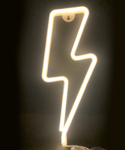 ΑΣΤΡΑΠΗ, 98 NEON LED ΛΑΜΠΑΚΙΑ ΜΕ ΜΠΑΤΑΡΙΑ (3xAA)/USB, WW, IP20, 34x2x13cm ACA – F040013182