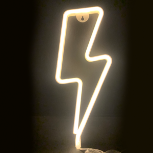 ΑΣΤΡΑΠΗ, 98 NEON LED ΛΑΜΠΑΚΙΑ ΜΕ ΜΠΑΤΑΡΙΑ (3xAA)/USB, WW, IP20, 34x2x13cm ACA – F040013182