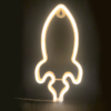 ΠΥΡΑΥΛΟΣ, 87 NEON LED ΛΑΜΠΑΚΙΑ ΜΕ ΜΠΑΤΑΡΙΑ (3xAA)/USB, WW, IP20, 13.5x2x27cm ACA – F04001320