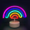 ΟΥΡΑΝΙΟ ΤΟΞΟ, 66 NEON LED ΛΑΜΠΑΚΙΑ ΜΕ ΜΠΑΤΑΡΙΑ (3xAA)/USB, RGB, IP20, 23x10x19.5cm ACA – F04003303