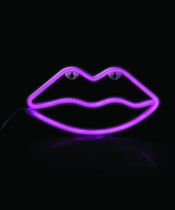 ΧΕΙΛΗ, 50 NEON LED ΛΑΜΠΑΚΙΑ ΜΕ ΜΠΑΤΑΡΙΑ (3xΑΑ)/USB, ΡΟΖ, IP20, 15*2.3*36 ACA – F04507329