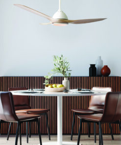 ΑΝΕΜΙΣΤΗΡΑΣ ΟΡΟΦΗΣ ΦΩΣ DIMMABLE Φ132 DC40W 3ABS ΛΕΥΚΑ ΠΤΕΡΥΓΙΑ ΤΗΛΕΧΕΙΡΙΣΤΗΡΙΟ 2 ΑΝΑΡΤΗΣΕΙΣ 15&25ΕΚ ACA – FANKVWH20G