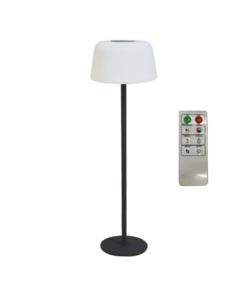 LED Ηλιακό/Επαναφορτιζόμενο Φωτιστικό Δαπέδου Κήπου RGBW IP65 ACA – FLOD3015RGBW