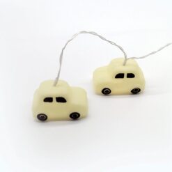 PLASTIC CAR 10LED ΛΑΜΠΑΚΙΑ ΣΕΙΡΑ ΜΠΑΤΑΡ.(3xAA)  & ΧΡΟΝΟΔΙΑΚ(6ΟΝ/18OFF) ΘΕΡΜΟ ΛΕΥΚΟ IP20 135+30cm  ACA – FPCAR10WW2AT