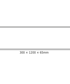 Εξωτερικό Πλαίσιο Στήριξης Οροφής για LED Panel 30x120cm OTIS30120, PILO30120, ROVE30120, DEBA30120 & TREGO30120 ACA – FR3012065