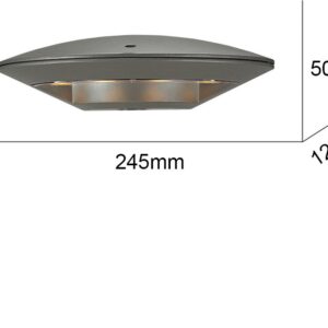 Sun Light ΦΩΤΙΣΤΙΚΑ ΕΞΩΤΕΡΙΚΟΥ ΧΩΡΟΥ – ΚΩΔ. G0505-LED-W