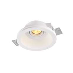Στρογγυλό Κινητό Γύψινο Spot Trimless AARI GU10 ACA – G16860C