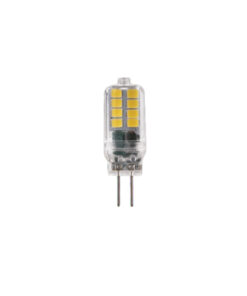 LED Λάμπα G4 2W Διάφανη Diolamp 12V AC/DC 360° 180lm 3000K – G428352WWC