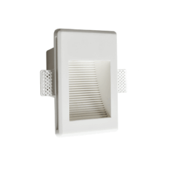 Γύψινο Φωτιστικό Τοίχου 1.5W 3000K 150lm Λευκό ACA DECOR – G8001LED