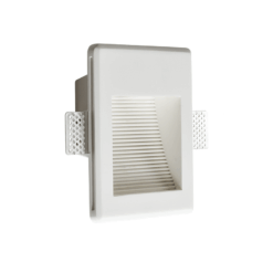 Γύψινο Φωτιστικό Τοίχου 1xMR11 Λευκό ACA DECOR – G8001MR