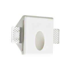 Γύψινο Φωτιστικό Τοίχου 1.5W 3000K 150lm Λευκό ACA DECOR – G8004LED