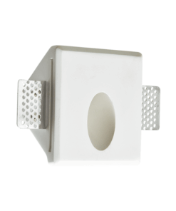 Γύψινο Φωτιστικό Τοίχου 1xMR11 Λευκό ACA DECOR – G8004MR