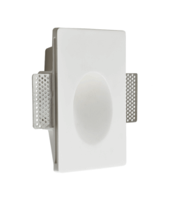 Γύψινο Φωτιστικό Τοίχου 1xMR11 Λευκό ACA DECOR – G8009MR