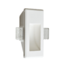 Γύψινο Φωτιστικό Τοίχου 1xMR11 Λευκό ACA DECOR  – G8010MR