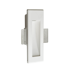 Γύψινο Φωτιστικό Τοίχου 1xMR11 Λευκό ACA DECOR – G8011MR