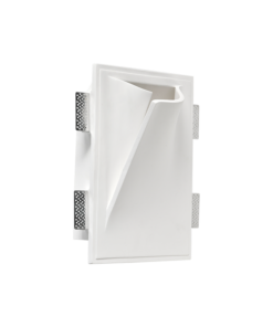 Γύψινο Επιτοίχιο Φωτιστικό Έμμεσου Φωτισμού Trimless Άνοιγμα Αριστερά 1xE14 GEO ACA – G8051L