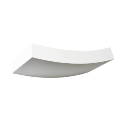 Γύψινο Φωτιστικό Τοίχου Up 1xR7s Λευκό ACA DECOR – G85071W