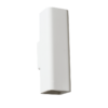 Γύψινο Φωτιστικό Τοίχου Up-Down 2xGU10 Λευκό ACA DECOR  – G85102W