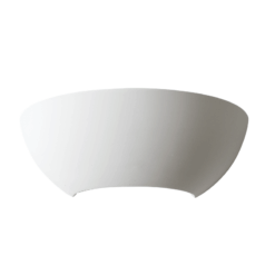 Γύψινο Φωτιστικό Τοίχου Up-Down 1xE27 Λευκό ACA DECOR – G85151W