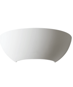 Γύψινο Φωτιστικό Τοίχου Up-Down 1xE27 Λευκό ACA DECOR – G85151W