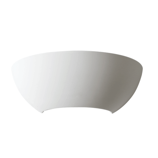 Γύψινο Φωτιστικό Τοίχου Up-Down 1xE27 Λευκό ACA DECOR  – G85151W