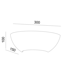 Γύψινο Φωτιστικό Τοίχου Up-Down 1xE27 Λευκό ACA DECOR – G85151W
