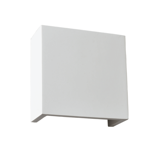 Γύψινο Φωτιστικό Τοίχου Up-Down 1xG9 Λευκό ACA DECOR – G85261W