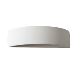 Γύψινο Φωτιστικό Τοίχου Up-Down 1xE14 Λευκό ACA DECOR – G85361W