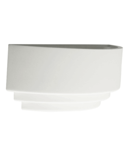 Γύψινο Φωτιστικό Τοίχου Απλίκα 1xE27 Λευκό ACA DECOR – G85541W