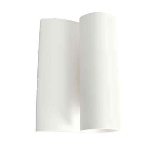 Γύψινο Φωτιστικό Τοίχου Up-Down 2xG9 Λευκό ACA DECOR  – G85612W