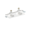 Διπλή Χωνευτή Γύψινη Βάση Σποτ Trimless  260*130*45 REMY 2xGU10 ACA – G90032D