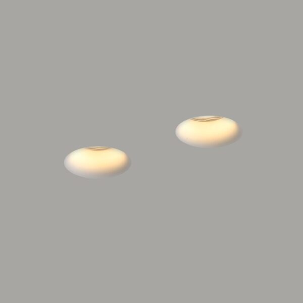 Διπλή Χωνευτή Γύψινη Βάση Σποτ Trimless  260*130*45 REMY 2xGU10 ACA – G90032D